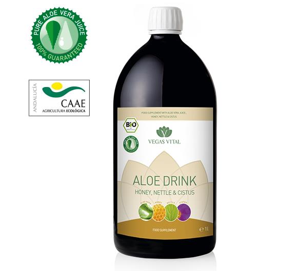 Aloe Drink Honey, Nettle & Cistus